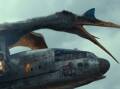 A Quetzalcoatlus in Jurassic World Dominion. Picture: Universal Studios and Amblin Entertainment. 