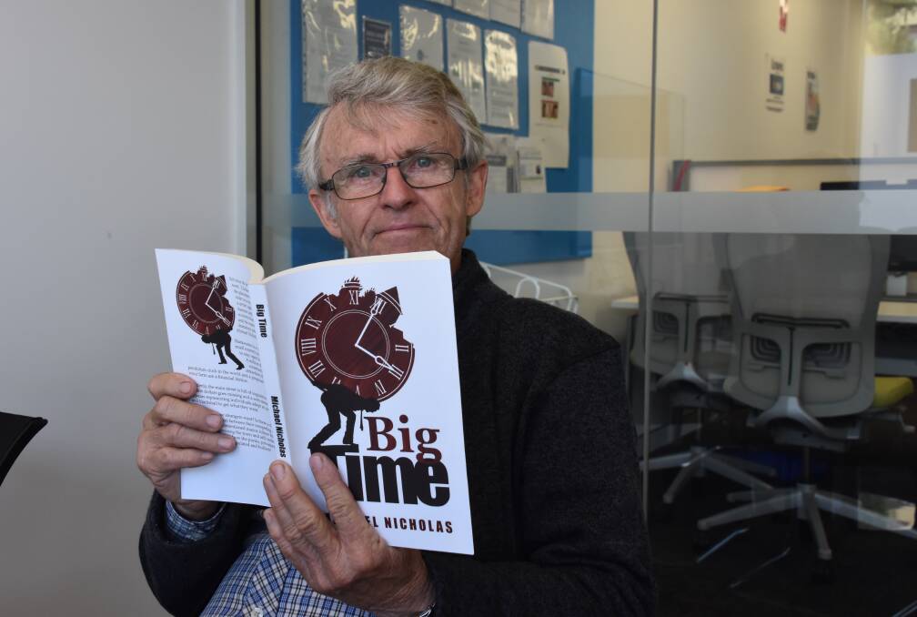 Nannup author Michael Nicholas wrote a novel about small town life which was inspired by Nannup's big clock. He will be at Barefoot Books from 10am to 2pm on Friday, May 17 and Saturday, May 25 to sign copies of his novel, more at busseltonmail.com.au.