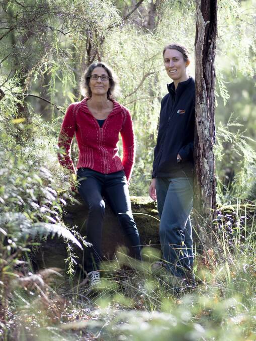 Department of Biodiversity, Conservation and Attractions assistant operations officer Renee Ettridge and Nature Conservation Margaret River Region project officer Genevieve Hanran-Smith.