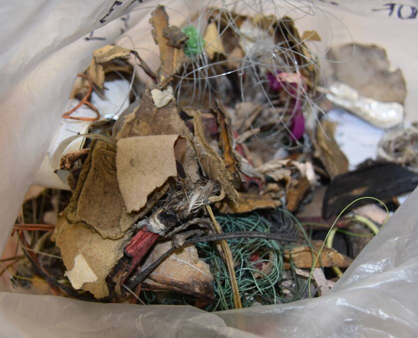 A Busselton resident collected a bag of fireworks debris on the Busselton Jetty following the recent sky show.