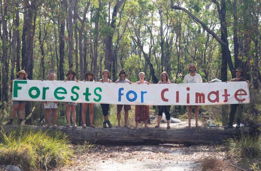 In July 2020, community members setup a blockade at Helms Forest near Nannup to protect it from logging. The forest was habitat for breeding pairs of endangered Carnaby's, Baudins and red-tailed black cockatoo, and had been a release site for rescued cockatoos from the neighbouring Jamarris Black Cockatoo Rehabilitation Centre in Jalbarragup. Image supplied.