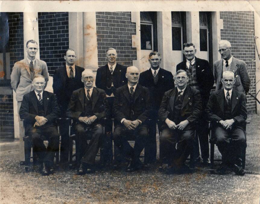 A photo believed to be 73 years old of the Sussex Road Board in Busselton. Photo supplied by David Powell.