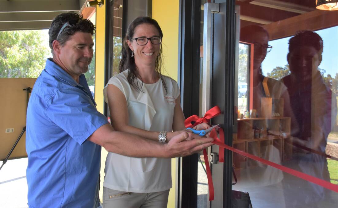 Southern Forests Honey owners Simon and Sarah Green have been recipients of the grant which enabled them to open Colony Concept on Harmins Mill Road in Metricup.