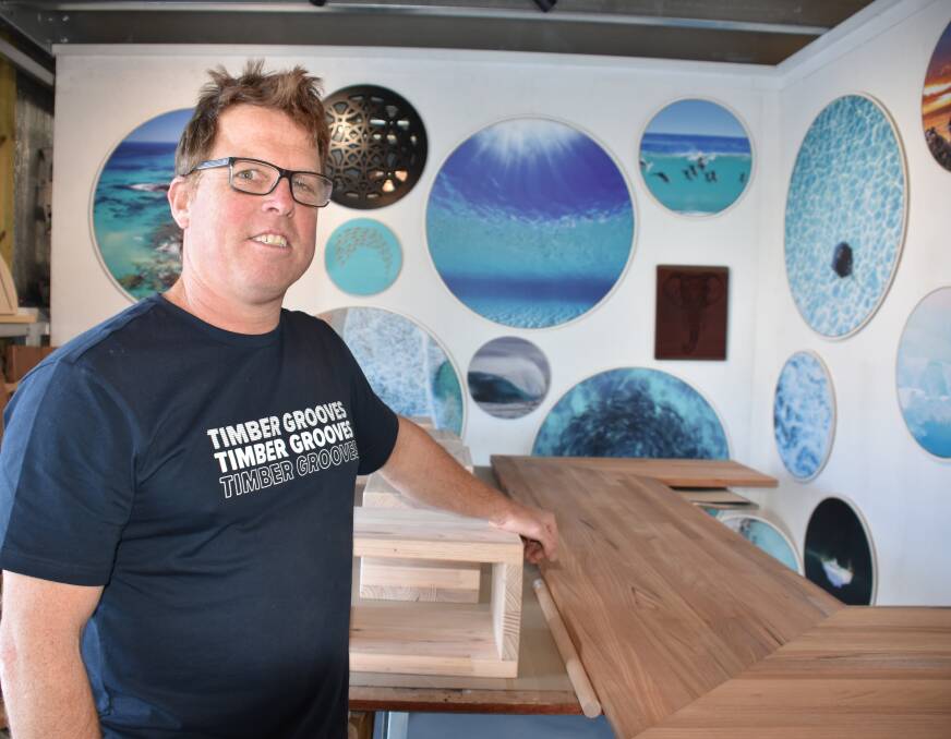 Woodworker Ewan Cameron will be joining Margaret River Region Open Studios welcoming visitors into his Vasse workplace.