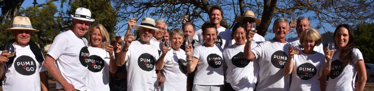 Puma2Go campaigners celebrating a decision by the Court of Appeal.