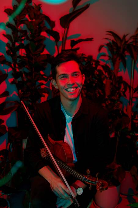 Composer and violist Jared Yap will be bringing a piano quintet to Happs Wines for a classical Christmas concert. Image supplied.