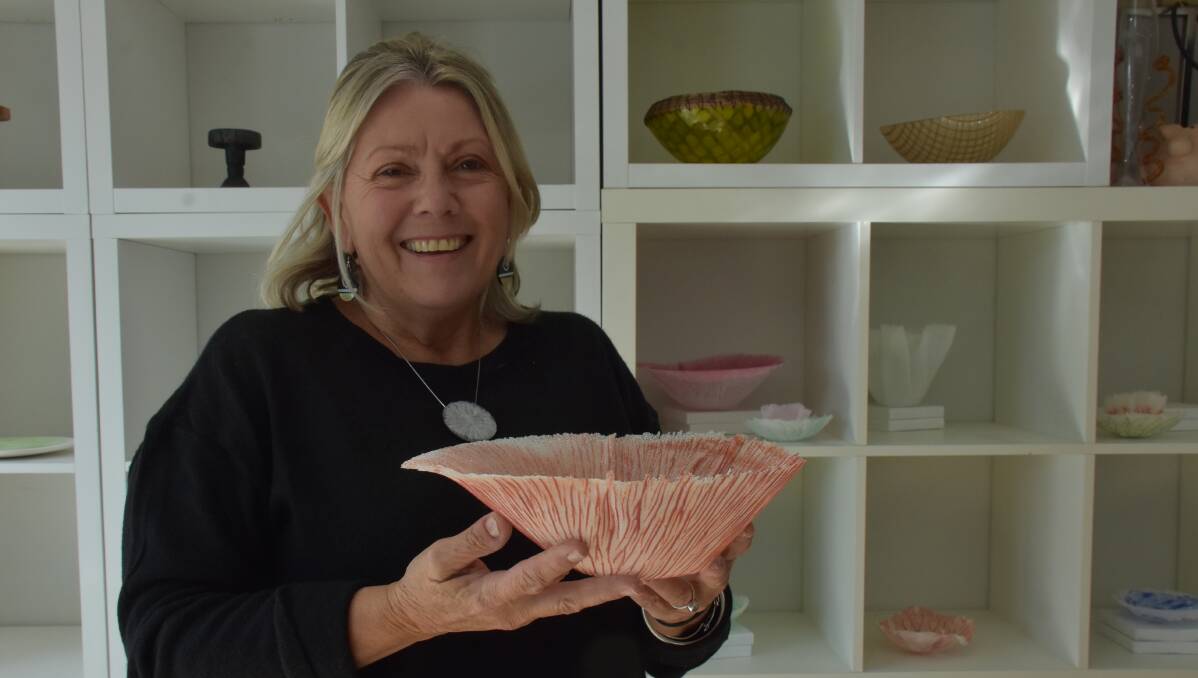 Accomplished glass artist Vicky Small will be opening her doors to visitors during this year's Margaret River Region Open Studio.
