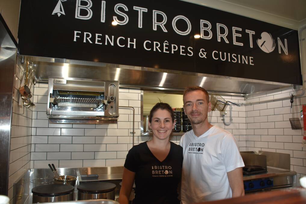 Fanny and Thibaut Lidou are about to open their first French crepe restaurant in Busselton.