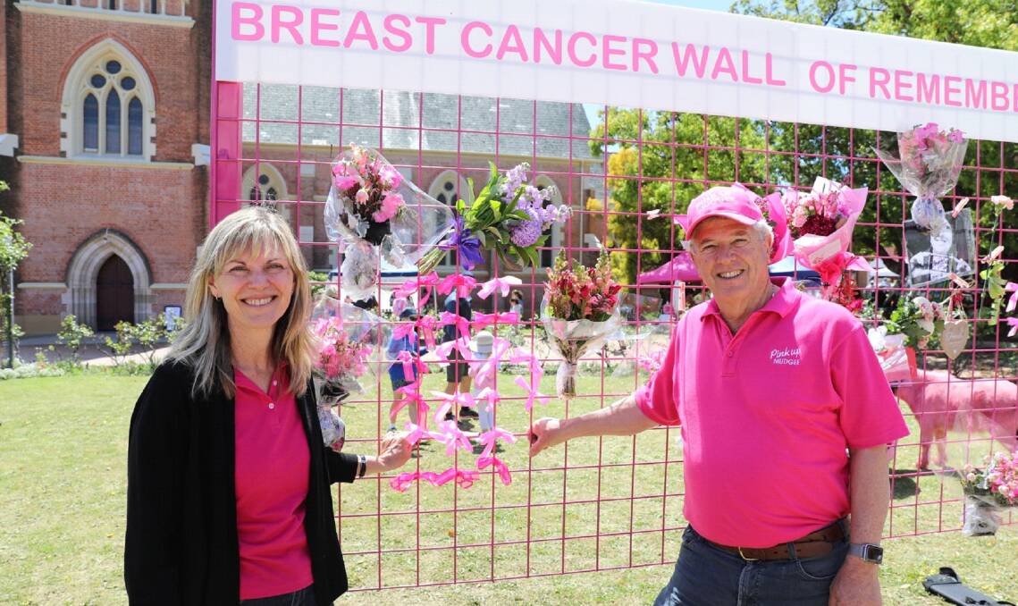 Mudgee: The first town to Pink Up raised more than $40,000 this year.