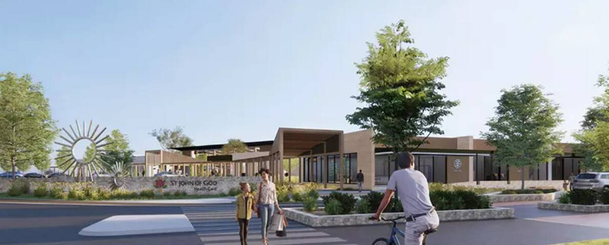 GROWING NEED: An artist's impression of the new hospital in Vasse Village. Picture: Supplied.