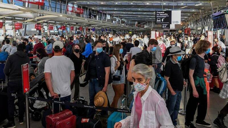 CONCERN: Long queues have been forming at Australia's major airports. Picture: File Image.