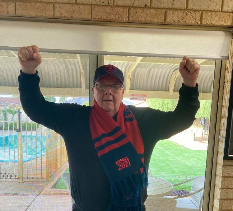 Busselton resident Neil Honey is excited to see his team in the grand final for the first time since 2000. 