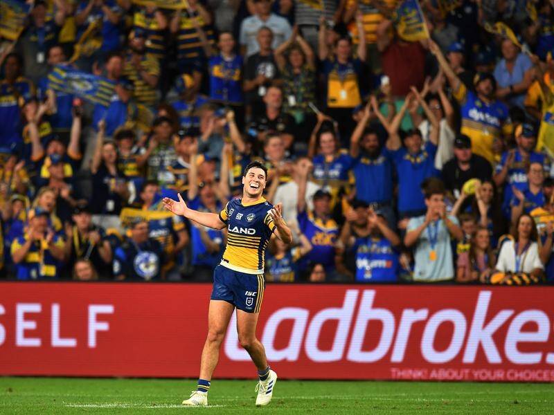 Mitchell Moses is weighing up a three-year NRL contract extension from Parramatta.