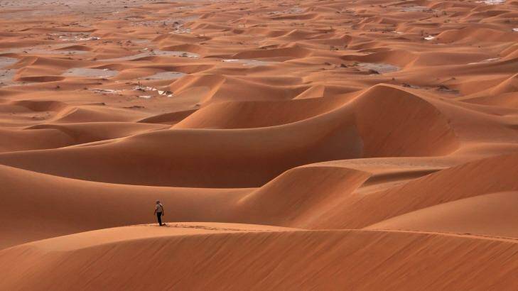 The sand dunes of Rub al Khali in Oman. Photo: iStock