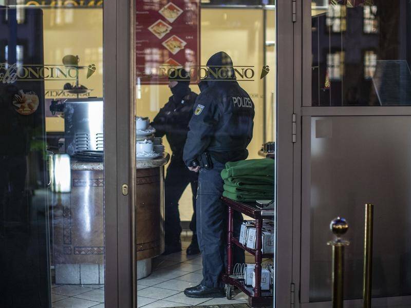 German police carried out early morning raids on premises linked to Italian crime group 'ndrangheta.