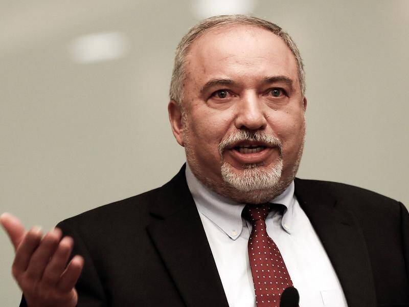 Defense Minister Avigdor Lieberman has resigned over Israel's truce with Hamas in Gaza.