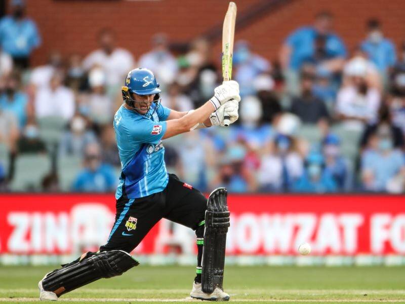 Ian Cockbain has belted an unbeaten 71 to give Adelaide Strikers victory over the Sydney Sixers.