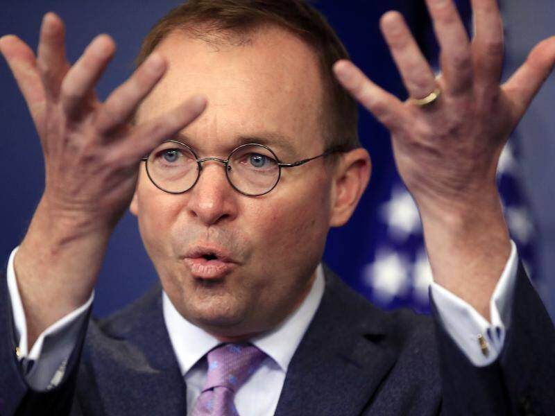 Donald Trump tweeted that Mick Mulvaney 'has done an outstanding job' in his administration.