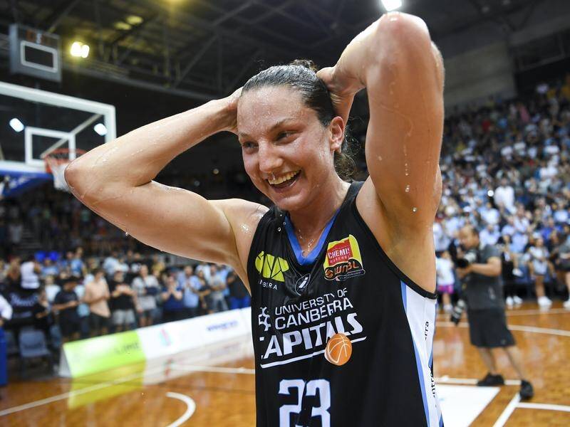 Kelsey Griffin has added the WNBL MVP award to a grand final win with Canberra and grand final MVP.