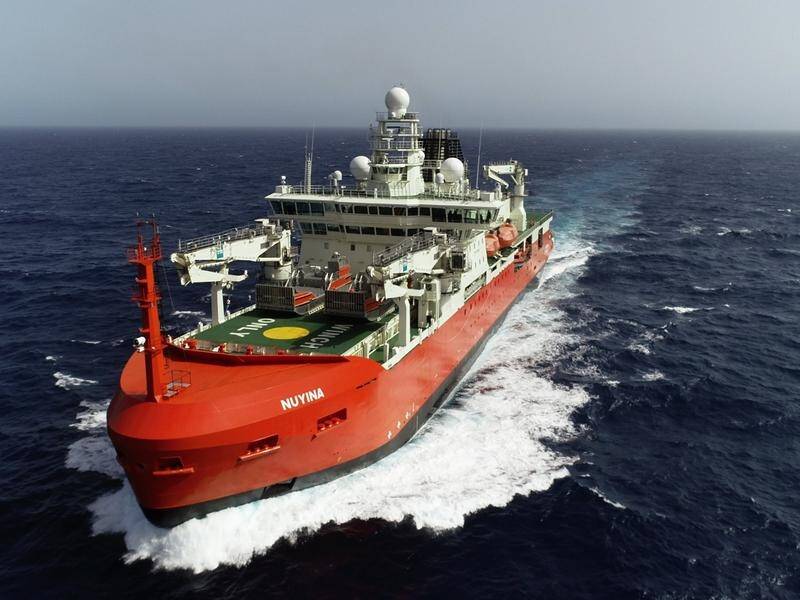 Australia's new $529 million icebreaker is finally reaching its Hobart home.