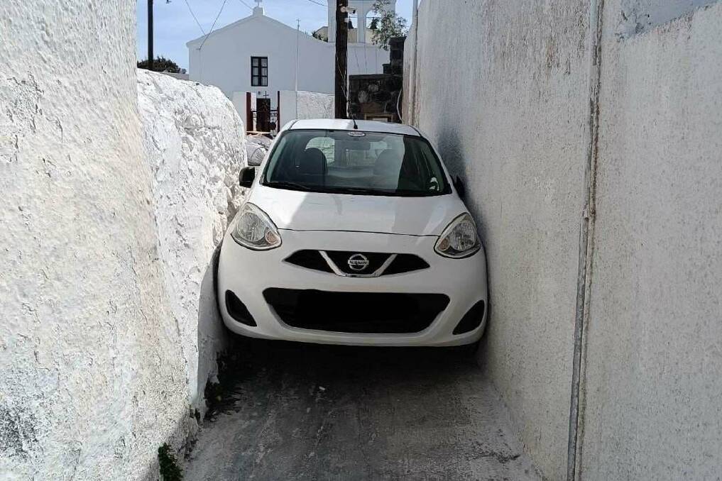 The street where even a Nissan Micra won't fit, Augusta-Margaret River  Mail