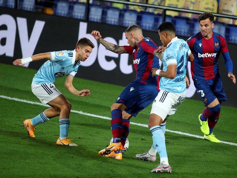 Levante and Celta Vigo have played out a 1-1 La Liga draw marred by VAR controversy.