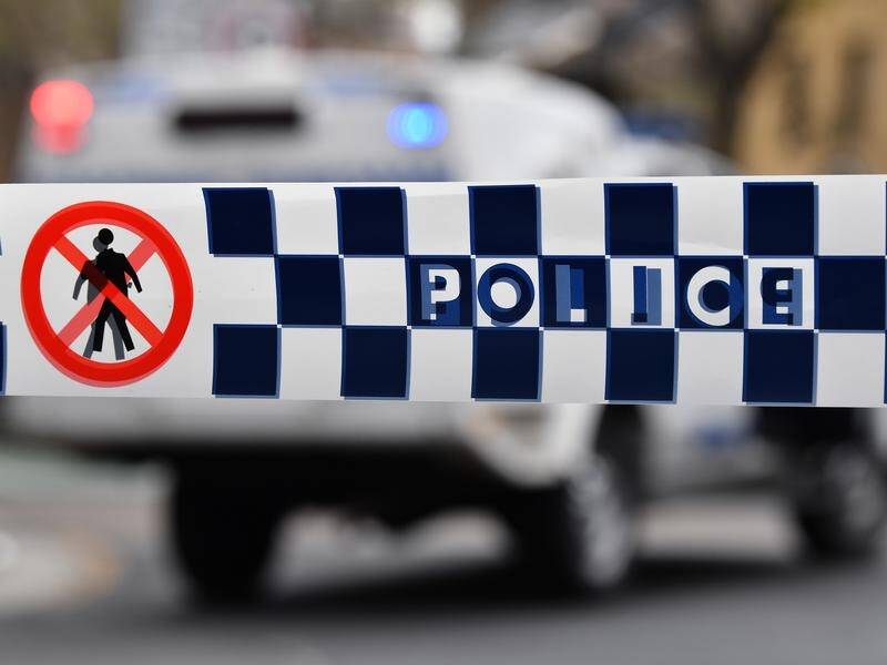 Police found a man inside a Newcastle unit with a gunshot wound to the chest.