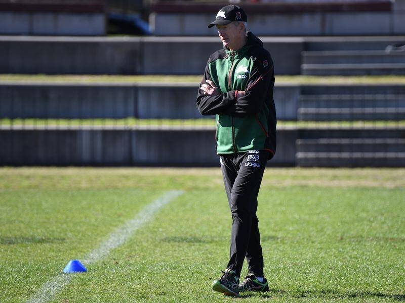 NRL master coach Wayne Bennett says there is no need for panic in the South Sydney camp.