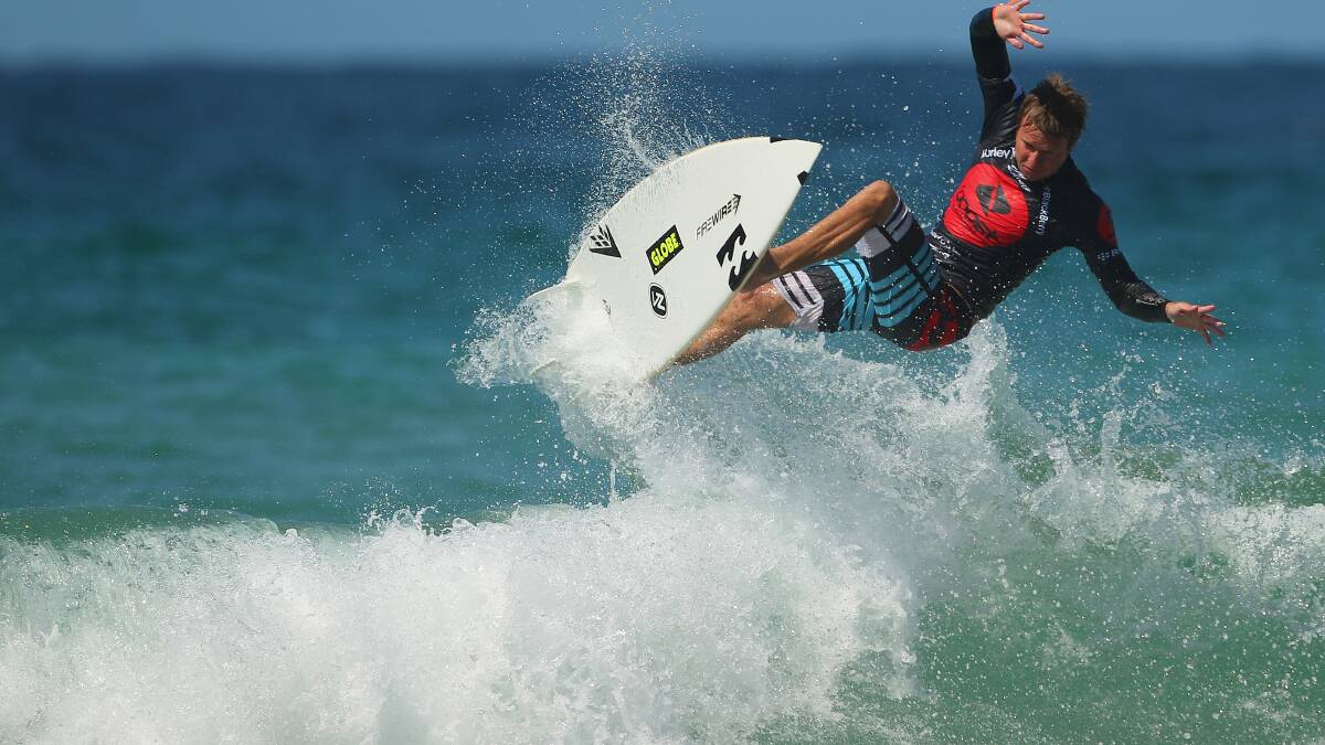 Yallingup surfer Taj Burrow will take to the water on Wednesday to contest heat nine of the 2015 Drug Aware Margaret River Pro men's round one. Photo: Getty Images.