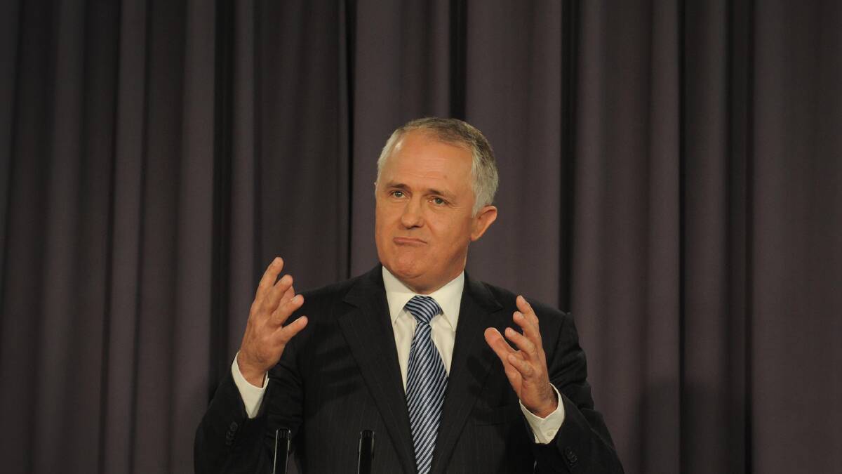 The scandal that wasnt: opposition leader Malcolm Turnbull in 2009. Picture: Karleen Minney
