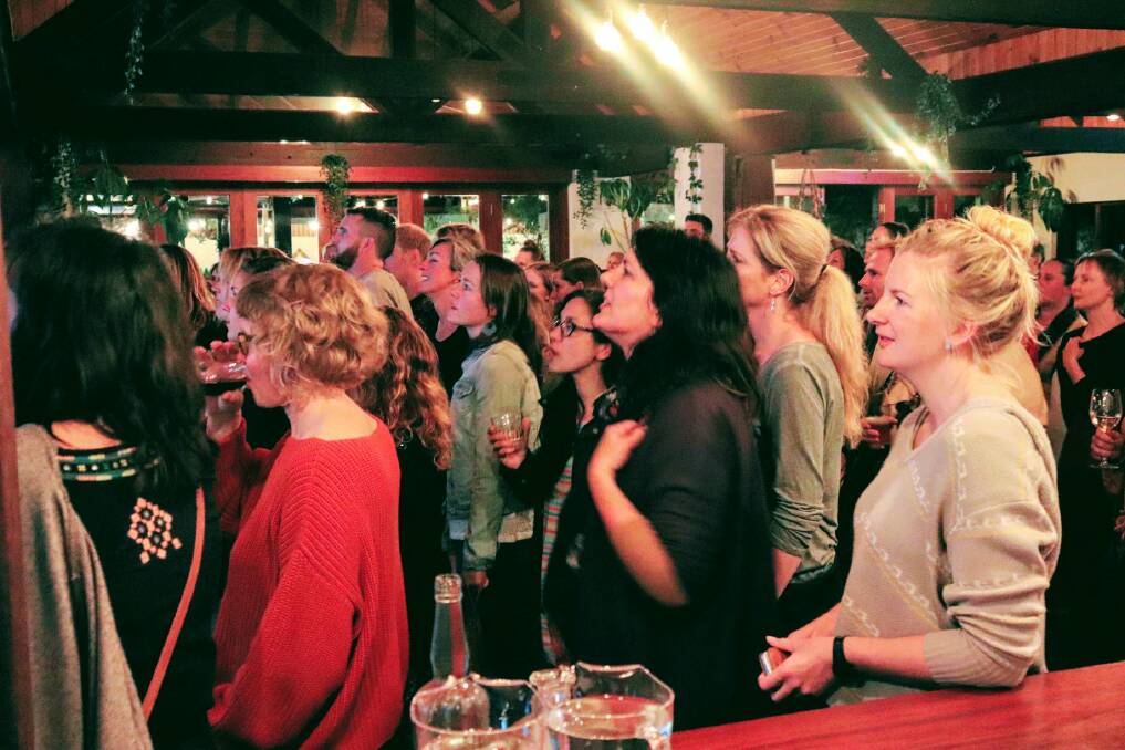 Sing loud: The Margaret River Pub Choir returns tomorrow night, Thursday December 5 at The River. Photo: MRPC