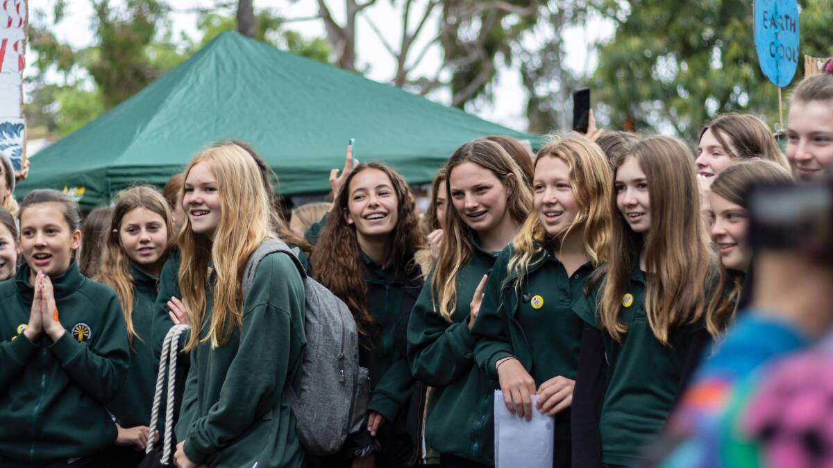 Strong turnout for School Strike for Climate | Photos