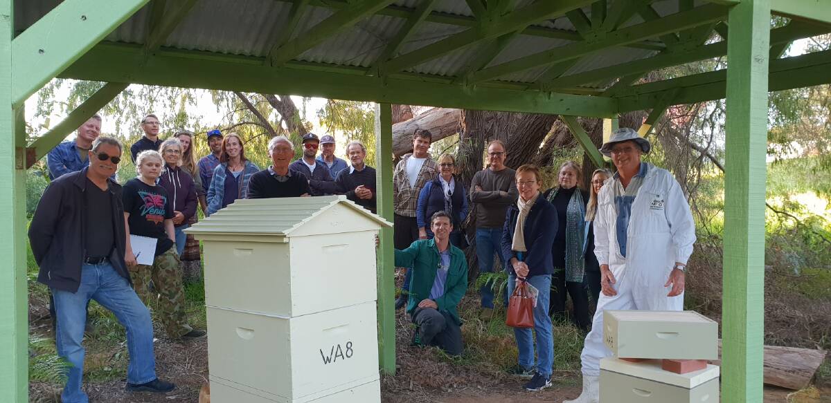Margaret River Senior High School students and teacher Belinda Howse have partnered with the Western Australian Apiarists Society (WAAS) to establish beehives at the school campus. 