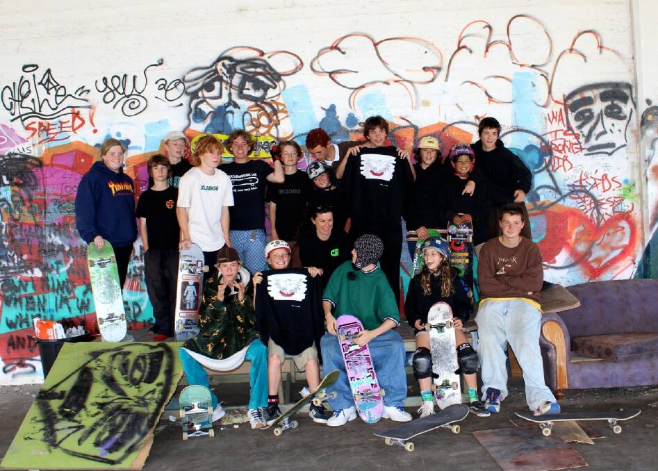 Eighteen local skate enthusiasts embarked on a camping adventure to Albany in December, where they explored the oldest skatepark in the Southern hemisphere. Photo: The Concrete Club