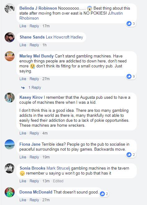 Karridale Tavern confirms gaming machines are not ‘pokies’