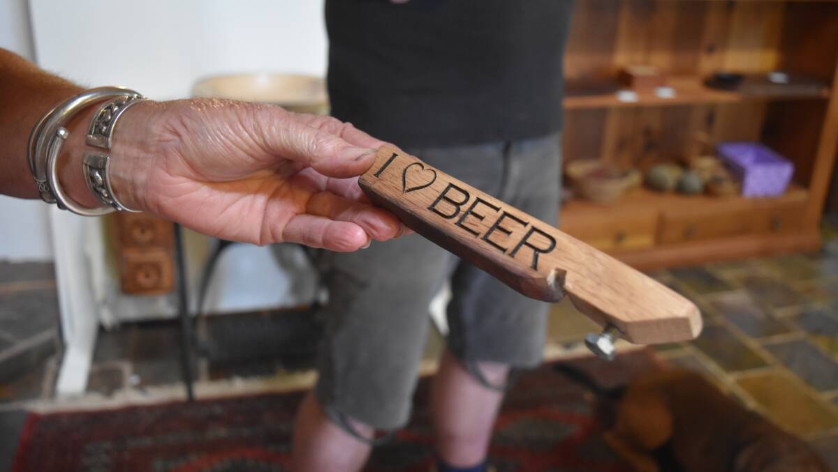 A new lease on life for Margaret River wine barrels, repurposed as bottle openers. 