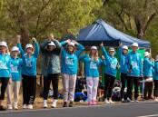 All Festival of Triathlon volunteers receive a free uniform and cap as a thank you for their time and energy, as well as knowing they are supporting one of the region's favourite events. Pictures supplied. 