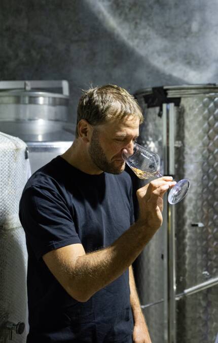 Winemaker Rob Gherardi says the new release wines - especially the chardonnay - encapsulate Mr Barval's minimal intervention approach. Photos: Supplied