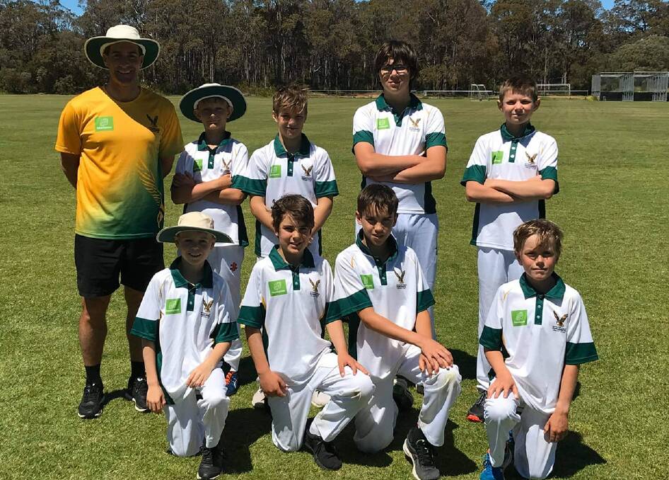 Early stars: The Hawks first junior squad players impressed with solid skills and teamwork in their first matches. Photo: MRHCC