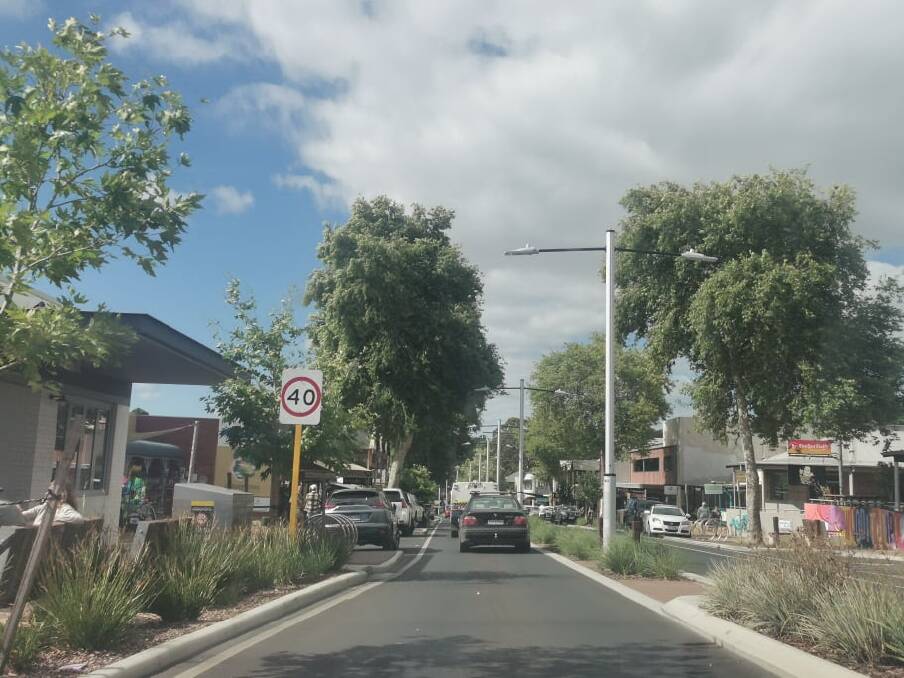 Bussell Highway in the Margaret River townsite is now a 40km/h speed zone, with plans for other townsites in the Shire to follow suit. Photo: AMRS