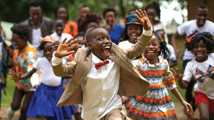 Catch the Watoto Children's Choir at Surfside Church on May 18 and 19. Photo by Watoto.com 