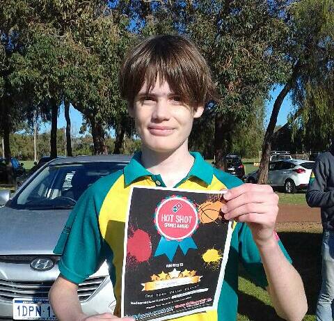 Margaret River Domino's Pizza player of the day, Tom Stevens. Photo Supplied.