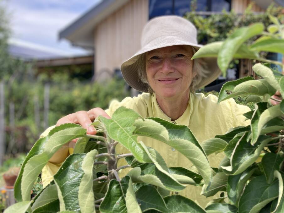 Witchcliffe EcoVillage resident Britta Sorensen says no two gardens are the same in the innovative development. Picture by Trevor Paddenburg. 