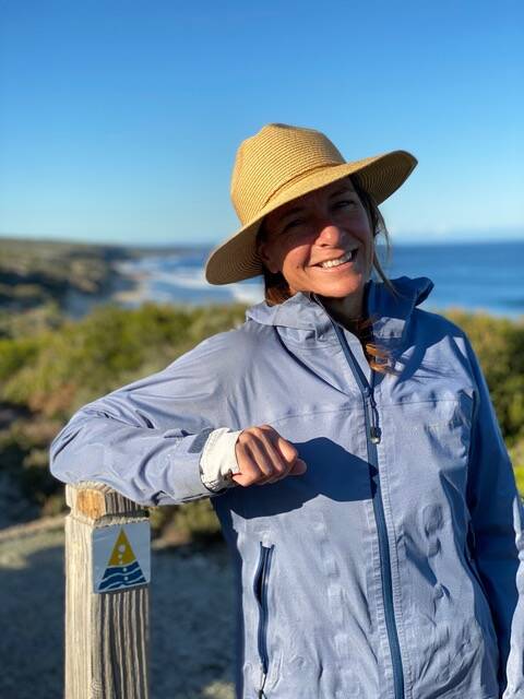 Cape to Cape Explorer Tours guide Kristie Bower will take on the125km Cape to Cape in under 24 hours at the end of March. Pictures: Supplied