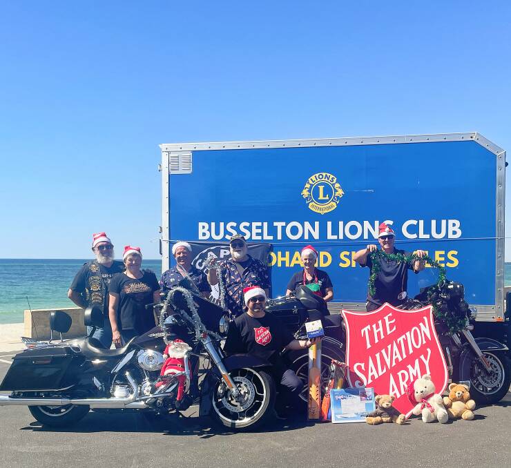 The South West Charity Toy Ride is supported by Lions clubs around the region as well as local businesses, and individuals. Picture by Nicky Lefebvre.