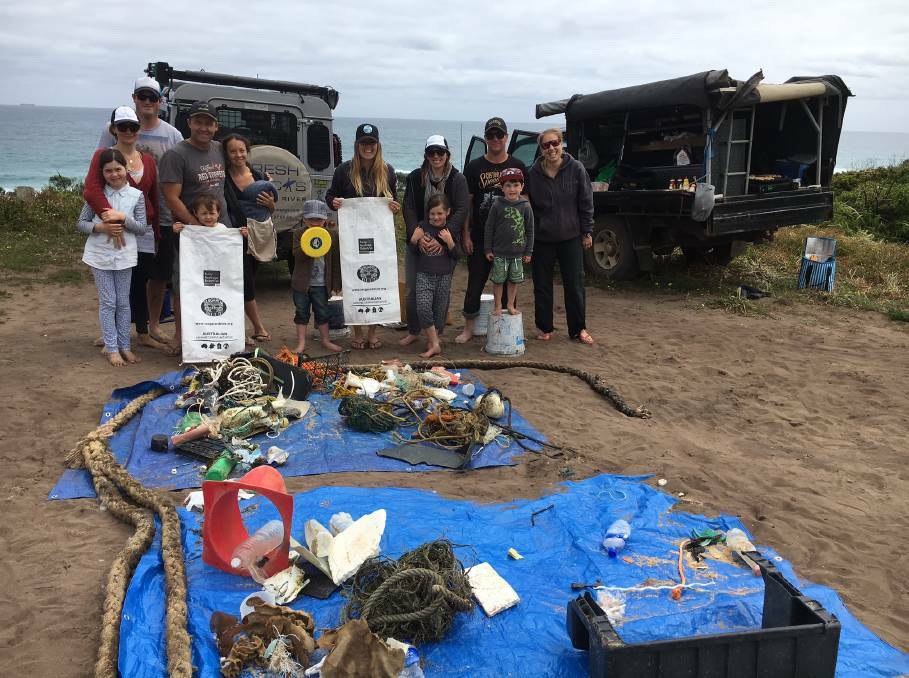 Volunteers take part in regular clean ups and studies with the Tangaroa Blue Foundation on the shores of the South West coast. 
