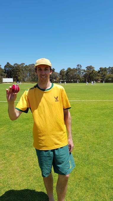 Dedication: With 503 wickets, Matthew Kent is the first Hawks player to achieve the milestone of 500 club wickets. Photo: Supplied