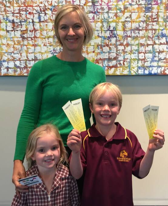 A whole new world: Arts Hub member Carrie McDonnell said she was looking forward to introducing her children to live theatre. Photo: Arts Margaret River. 
