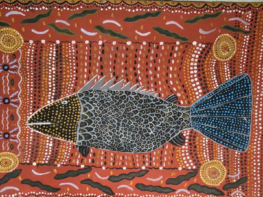 The Mr Barval reopening marks the launch of a new art exhibition, featuring Aboriginal artists from the Northern Territory community of Wadeye. Photos: Supplied