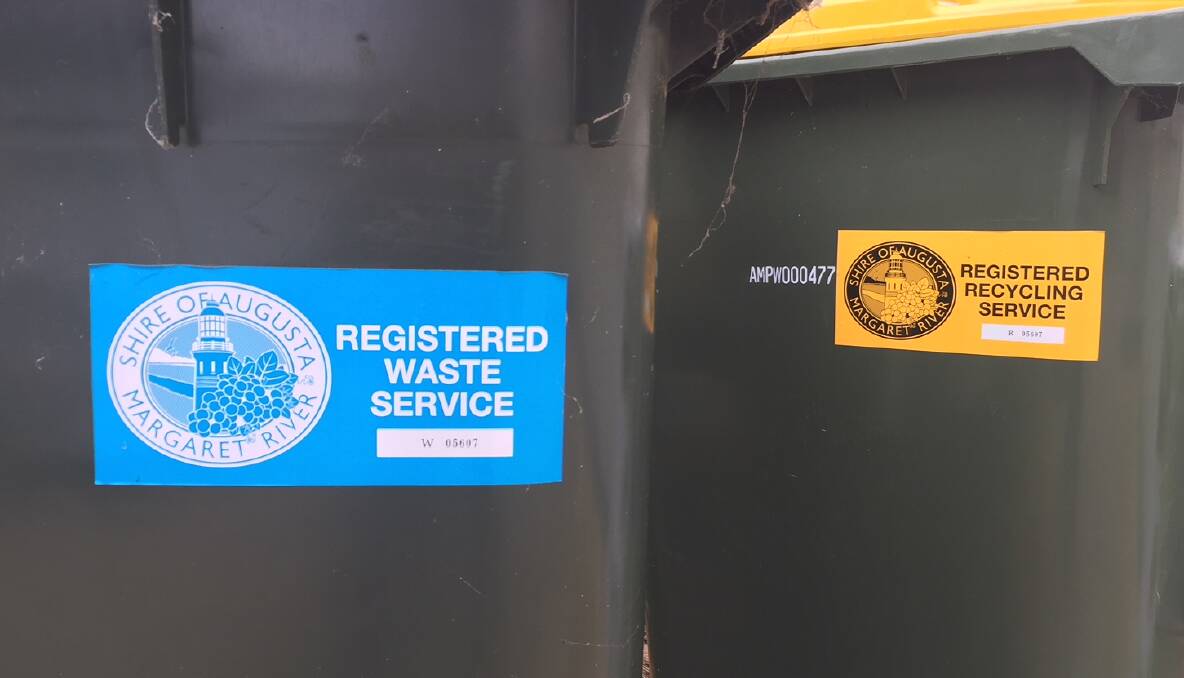 Registered only: The AMR Shire says only bins with a registered sticker will be collected after July 1, 2018. 